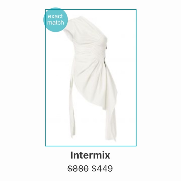 Maticevski Persuasive One Shoulder Top - Picture 3 of 9